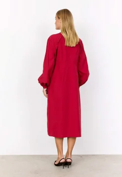 Vævet kjole i poplin | Cellbes