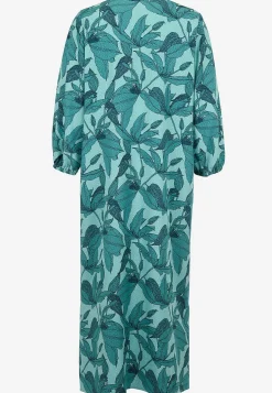 Vævet kjole med lommer