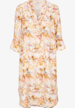 Vævet kjole med lommer