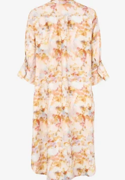 Vævet kjole med lommer