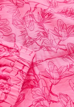 Vævet, mønstret kjole