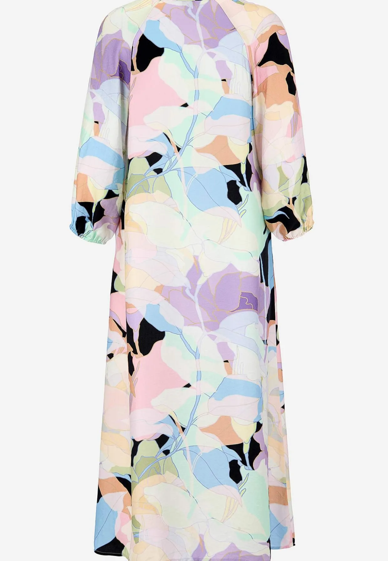 Vævet, mønstret kjole