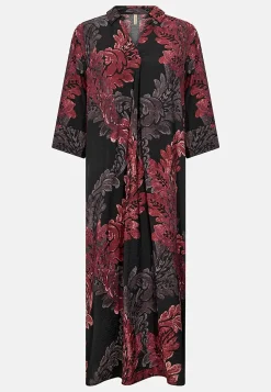 Vævet, mønstret kjole