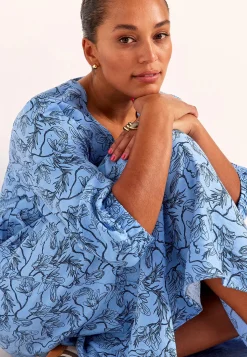 Vævet, mønstret kjole | Cellbes