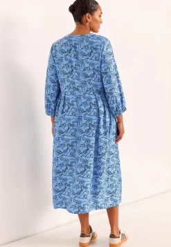 Vævet, mønstret kjole | Cellbes