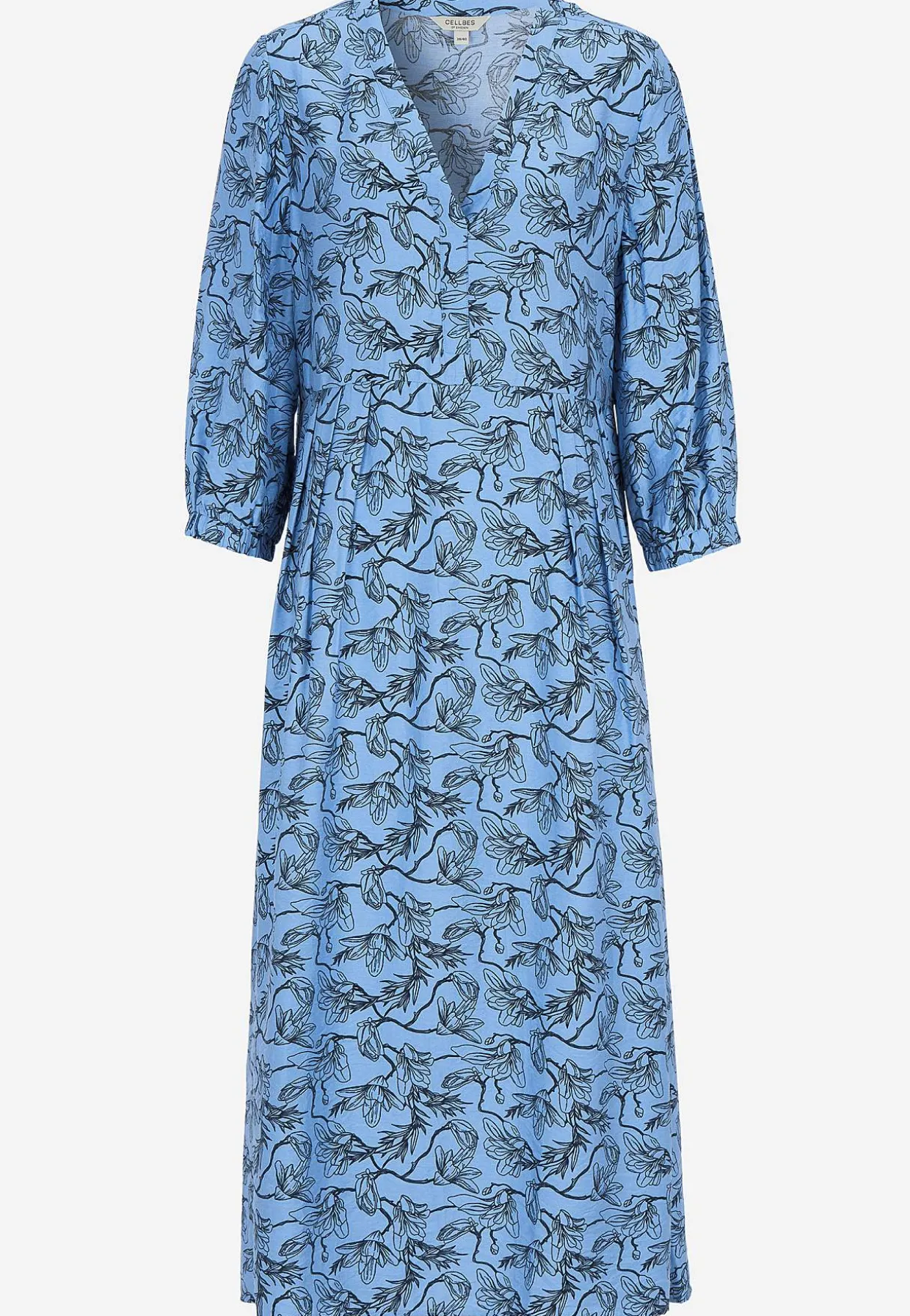 Vævet, mønstret kjole | Cellbes