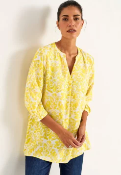 Vævet, mønstret tunika