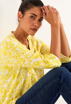 Vævet, mønstret tunika