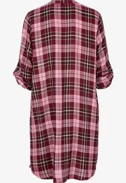 Vævet skjortekjole med lommer | Cellbes