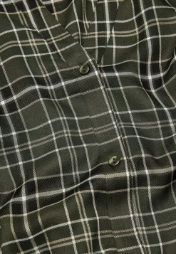 Vævet skjortekjole med lommer | Cellbes