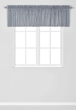 Vævet, ternet gardinkappe | Cellbes