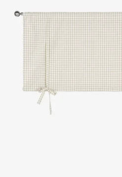 Vævet, ternet liftgardin | Cellbes