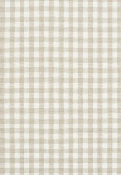 Vævet, ternet panelgardiner 2-pack