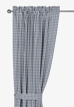 Vævet, ternet panelgardiner 2-pack | Cellbes