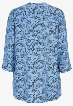 Vævet tunikatop med lommer