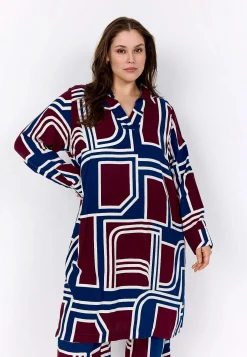 Vævet viskosekjole med lommer | Cellbes